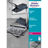 Avery Zweckform Laserfolie 3552 210x297mm transparent 100 Stück