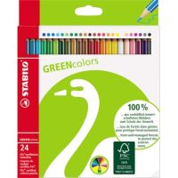 STABILO Farbstift GREENcolors 6019/2-24 sortiert 24 Stück
