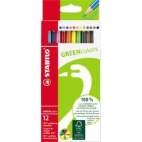 STABILO Farbstift GREENcolors 6019/2-121 sortiert 12 Stück