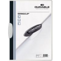 DURABLE Klemmmappe SWINGCLIP 226002 DIN A4 max. 30Bl. Klemme weiß