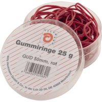 WIHEDÜ Gummiring 510062 50mm rot 25g