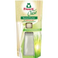 Frosch Lufterfrischer Oase 3096157 Zitronengras 90 ml +6 Rattanstäbchen