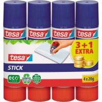 tesa Klebestift ecoLogo 57088-00200 20g 4 Stück