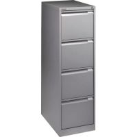 Bisley Hängeregistraturschrank 3643355 4Schubfächer silber