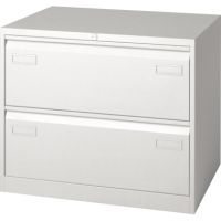 Bisley Hängeregistraturschrank Light CDF2696 2bahnig 2Schübe weiß