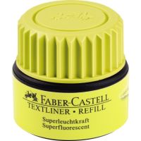 Faber-Castell Nachfülltusche TEXTLINER 1549 154907 25ml gelb