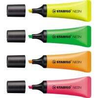 STABILO Textmarker NEON 72/54 1-5mm Keilspitze orange