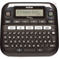 P-touch Beschriftungsgerät D210 PTD210ZG1 3,5-12mm QWERTZ