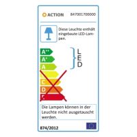 ACTION Tischleuchte Collo 847001700000 silber