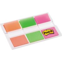 Post-it Haftstreifen Index 680-OLP 25,4x43,6mm sortiert 3x20 Stück