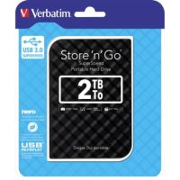 Verbatim Festplatte Store n Go 53195 USB 3.0 2TB schwarz