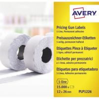 Avery Zweckform Endlosetikett PLP1226 12x26mm 15.000 Stück