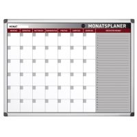 Bi-office Monatsplaner Earth-It GA03130790 Stahloberfläche 90x60cm