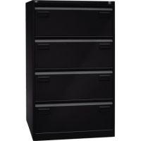 Bisley Hängeregistraturschrank Light CDF4633 2bahnig 4Schübe schwarz