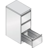 C+P Hängeregistraturschrank Acurado 12423311S10001 A4 3Schübe lgr