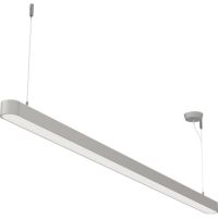 MAUL Deckenleuchte MAULstraight 8276995 LED 45W 157,5cm silber