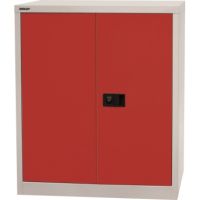 Bisley Flügeltürenschrank Universal E402A01506 2OH l.gr/kardinalrot