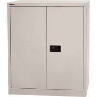 Bisley Flügeltürenschrank Universal E402A0145645 2OH lichtgrau