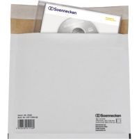 Soennecken CD/DVD Versandtasche 2382 haftklebend Karton weiß