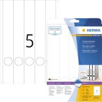 HERMA Ordneretikett 5130 lang/schmal selbstklebend weiß 125 Stück