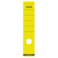Falken Ordnerrückenschild 11287018 breit/lang selbstklebend gelb 10 Stück