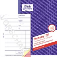 Avery Zweckform Rechnung 1731 DIN A5 3x40Blatt