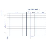 Avery Zweckform Buchungsbeleg 308 DIN A5 quer 50Blatt