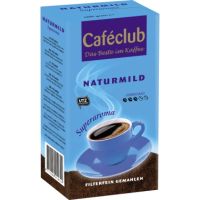 Kaffee Cafeclub Naturmild 799 gemahlen 500g