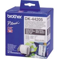 Brother Endlosetikettenrolle DK-44205 Papier wiederablösbar weiß