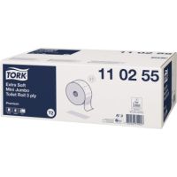 Tork Toilettenpapier Mini Jumbo 110255 3-lagig weiß 12 Stück