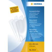 HERMA Ausweishülle 5010 63x90mm PP transparent