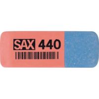 Sax Radierer 4-440-00 rot/blau