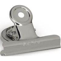 MAUL Briefklemmer 2185096 50mm nickel 2 Stück