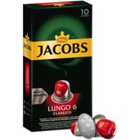 JACOBS Kaffeekapsel Lungo 6 Classico 4057022 10 Stück