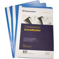 Soennecken Schnellhefter 2965 DIN A4 PP blau 10 Stück