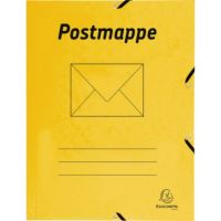 Exacompta Postmappe 55549B DIN A4 Karton gelb