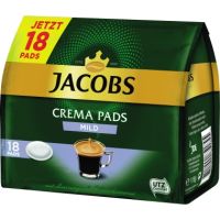 JACOBS Kaffeepads Crema mild 40546758 18 Stück