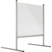 magnetoplan Spuckschutzwand Thekenaufsteller transparent 76 x 65 cm