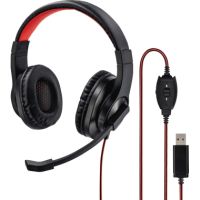 Hama PC-Office-Headset HS-USB400 00139927 schwarz