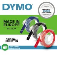 DYMO Prägeband 520106 9mmx3m selbstklebend Kunststoff glänzend blau