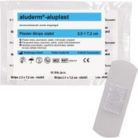 aluderm Pflaster aluplast Strips 1009157 2,5x7,2cm 10 Stück