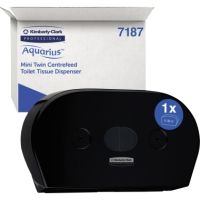 Aquarius Toilettenpapierspender Jumbo 7187 schwarz