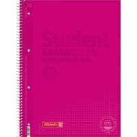 BRUNNEN Collegeblock 1067928126 DIN A4 80Bl. kariert pink