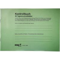 RNK Kontrollbuch 3095 für Fahrpersonal DIN A5 quer 32Blatt