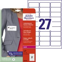 Avery Zweckform Namensetikett L4784-20 63,5x29,6mm 540 Stück