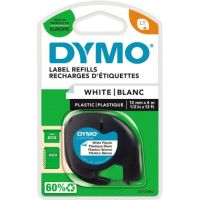 DYMO Schriftbandkassette LetraTag S0721660 12mmx4m schwarz auf weiß