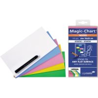 Legamaster Flipchartnotizen Magic 7-159499 10x20cm sort 500 Stück