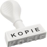 WEDO Textstempel KOPIE 19324 45mm Kunststoff weiß