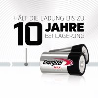 Energizer Batterie Max Alkaline E302306700 C/Baby/LR14 2 Stück