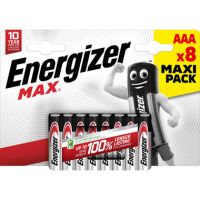 Energizer Batterie Max Alkaline E303324100 AAA LR03 8St.